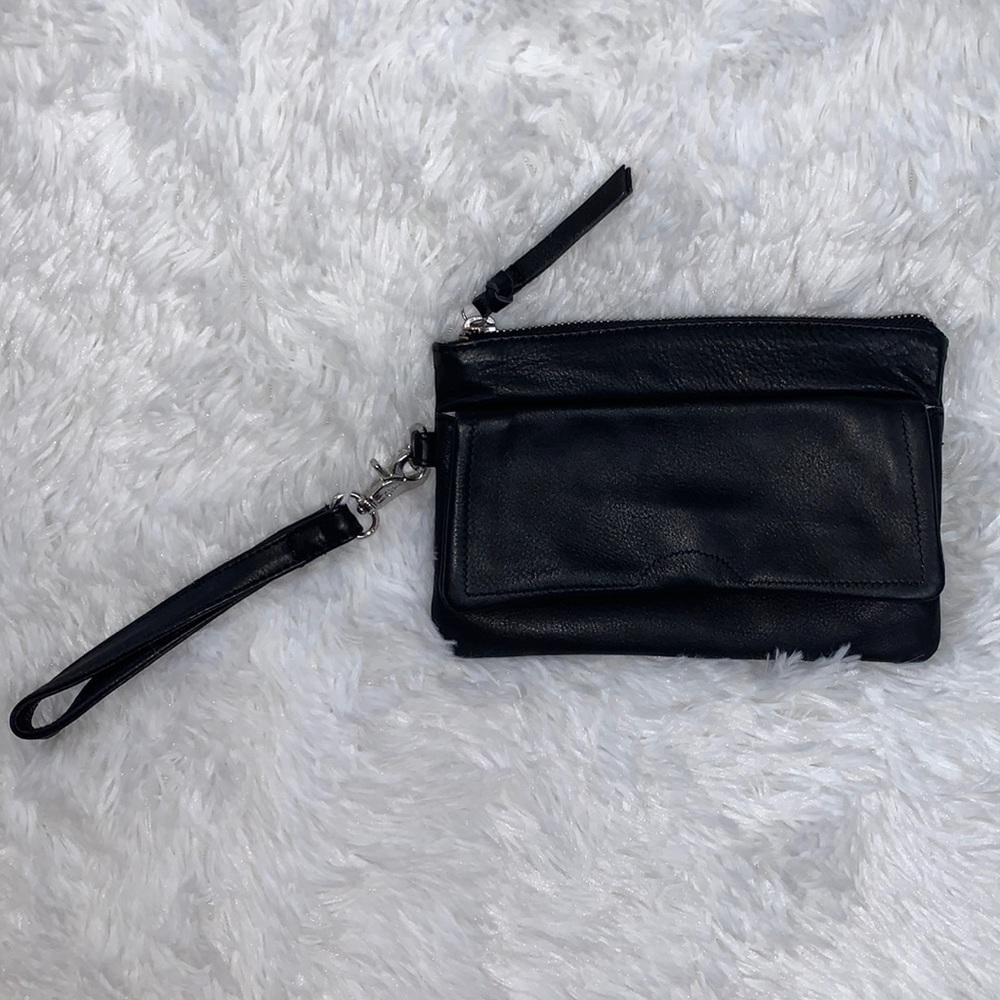 Day & Mood Anthropologie wristlet 100% leather